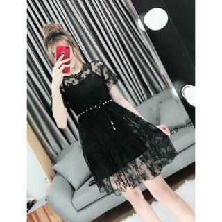 Đầm ren dễ thương 🐣🐣qc