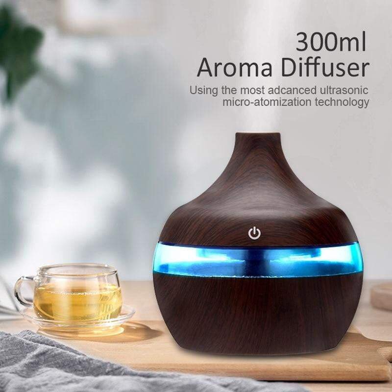 Máy Xông Tinh Dầu Aroma 330ml Máy Khuếch Tán Tinh Dầu Phun Sương Tỏa Hương Thơm Tạo Ẩm Diệt Vi Khuẩn Đuổi Muỗi