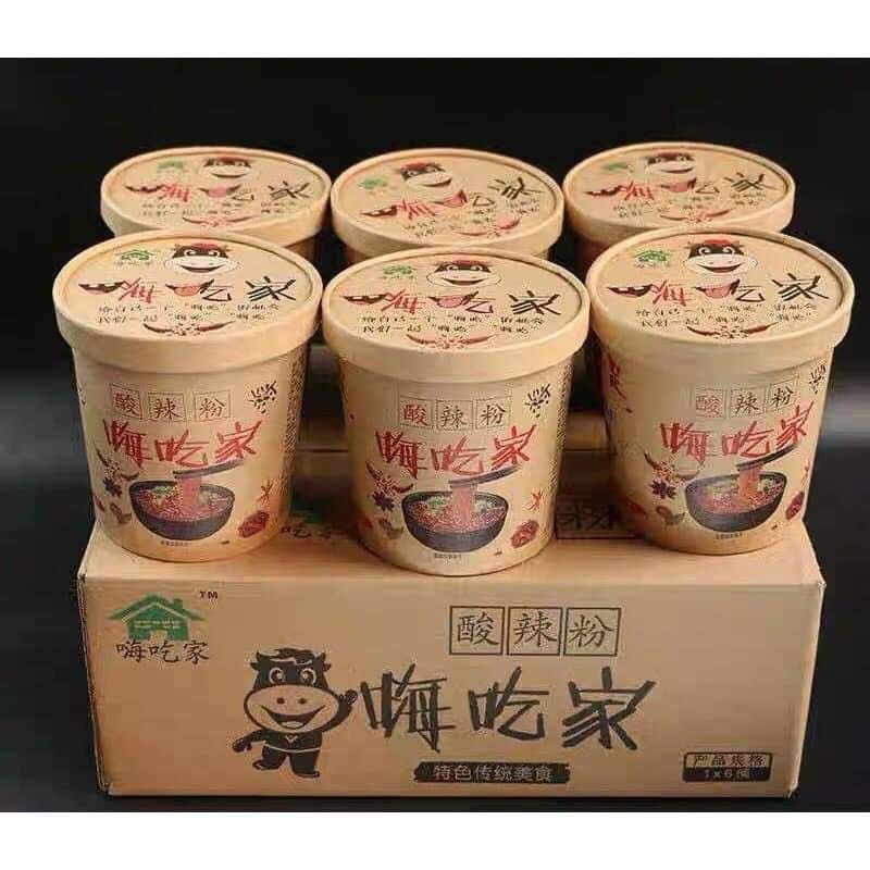 MIẾN TRÙNG KHÁNH CHUA CAY THÙNG 6 HỘP