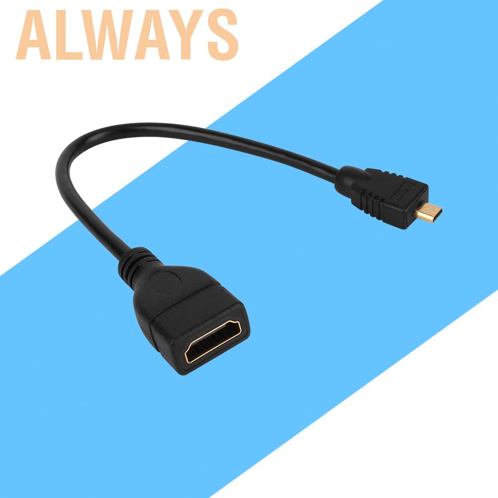 Dây chuyển đổi từ cổng HDMI sang giác cắm micro HDMI