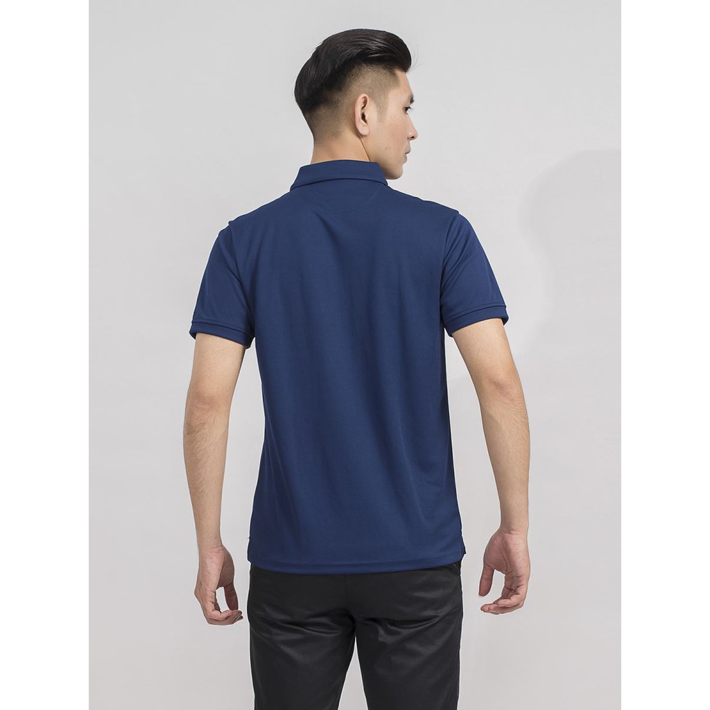 Áo polo nam ARISTINO Aps051s9 form rộng màu tím than  size S(55-63 KG)