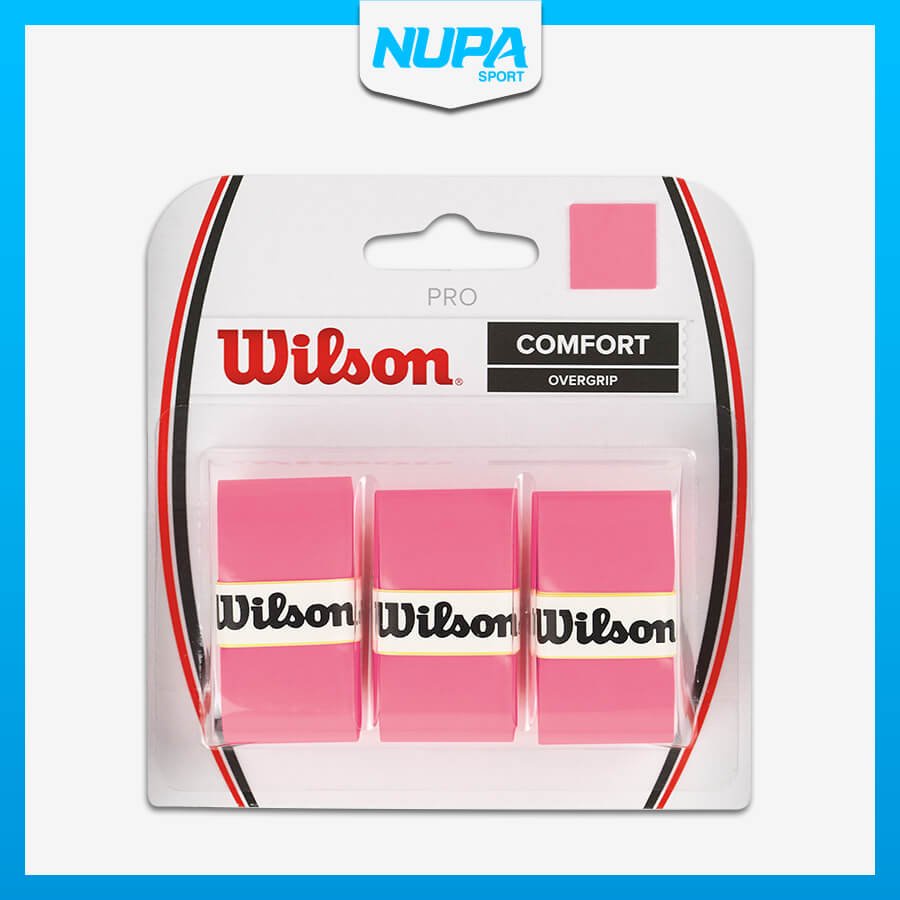 Quấn Cán Vợt Cầu Lông/Tennis Wilson Pro Overgrip 3 Sợi