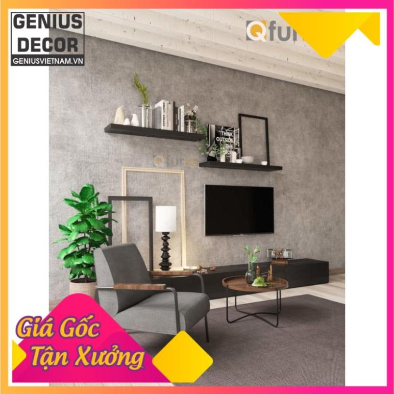 Hàng xịn giá xưởng - Kệ gỗ treo tường thanh ngang 60cm x 15cm