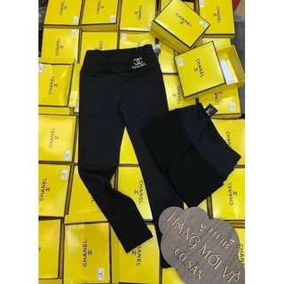 Quần legging cạp chữ chất co dãn 4 chiều, Quần leging  Pzada cạp cao tôn dáng SHOPSIEURE88