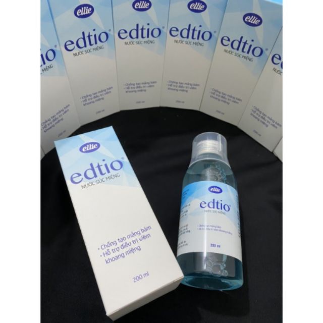 EDTIO nước súc miệng 200ml sử dụng tại Bv Chợ Rẫy