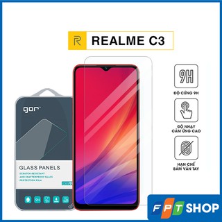 Cường lực Realme C3 chính hãng Gor bộ 2 chiếc độ cứng 9H – Dán màn hình Realme C3