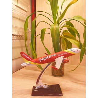 Mô hình máy bay Vietjet Air (chính hãng)