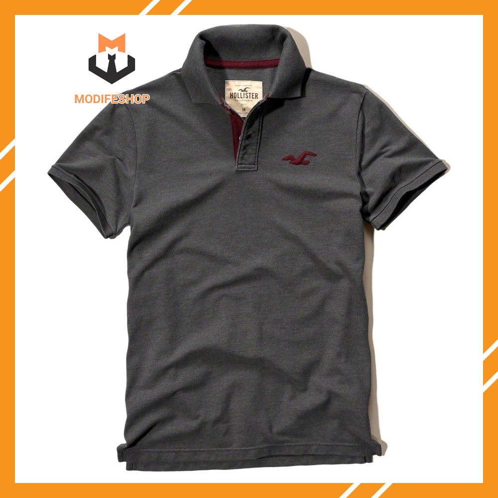 [Nhiều màu] Áo polo Hollister hàng xuất xịn Áo thun có cổ - Modife Shop