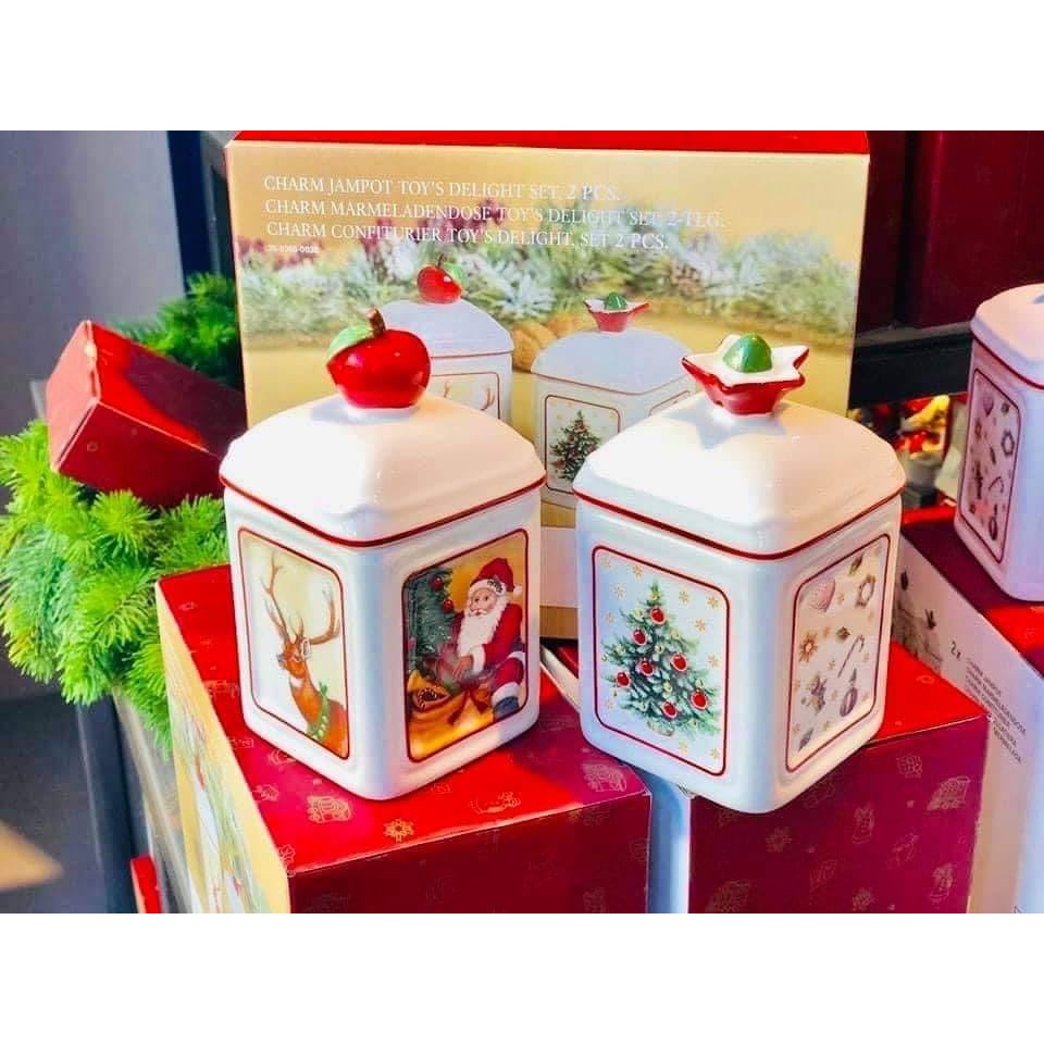 SET 2 HŨ ĐỰNG GIA VỊ VILLEROY BOCH - MADE IN GERMNAY