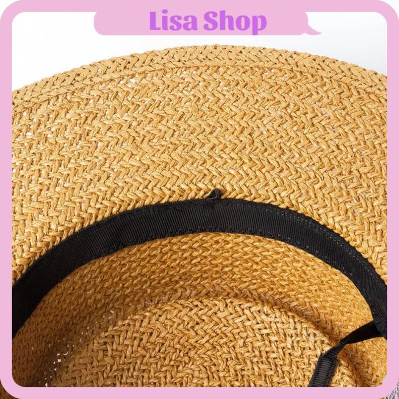 [HÀNG CAO CẤP LOẠI 1] Mũ Cói, Nón Cói rộng vành đi biển đóng hộp to không mất form Lisa, M39