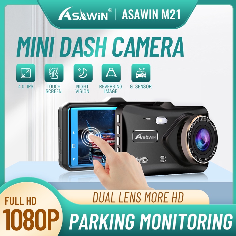 Asawin M21 HD1080P Vỏ Kim Loại Tầm Nhìn Ban Đêm Đa Năng Cho Xe Hơi