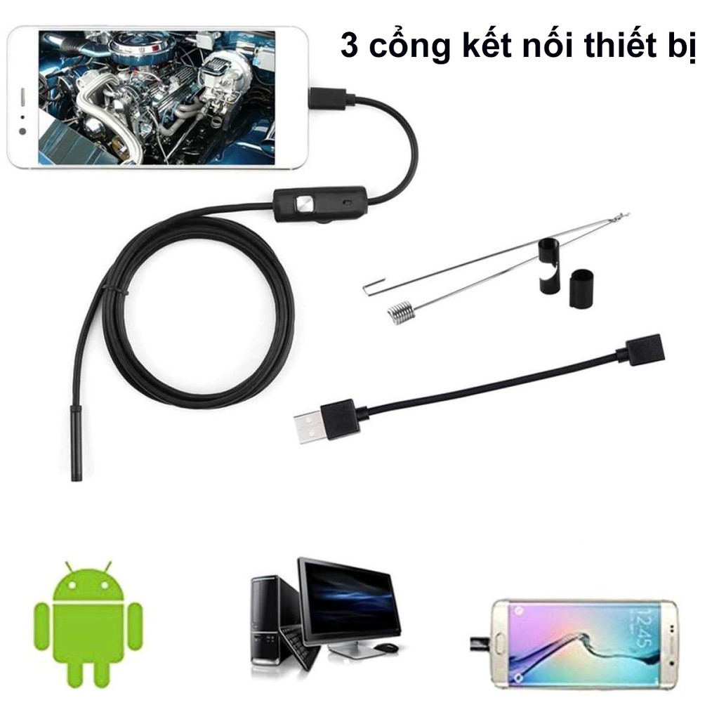 Bộ Lấy Ráy Tai Có Camera Cao Cấp 3 Trong 1 Soi Tai Mũi Miệng | BigBuy360 - bigbuy360.vn