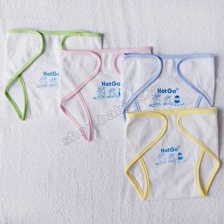 Combo 5 tã dán đóng bỉm sơ sinh hotga đủ size 1,2,3,4,5 trắng viền màu