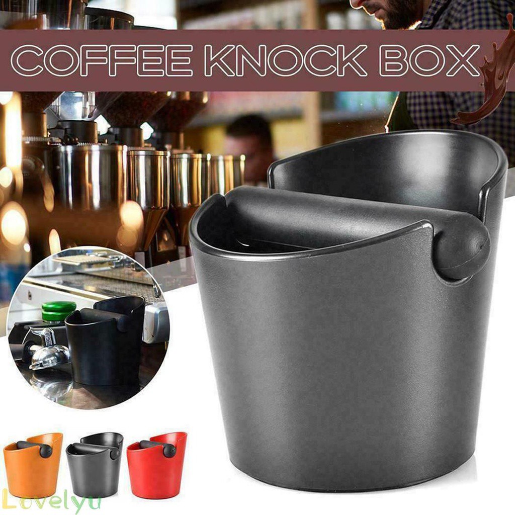 Coffee Bucket Tools Waste Bin Absorbent Box Dregs Espresso Handle Knock Non-slip