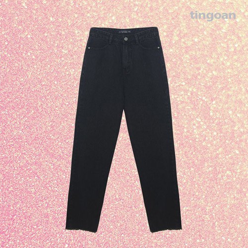 Quần bò đen momjeans tingoan TRAVIS MOMJEANS/BL | BigBuy360 - bigbuy360.vn