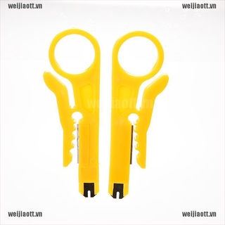 WEJT Network Connection Wire Punch Down Cutter Stripper For RJ45 Cat5 Cable Tool