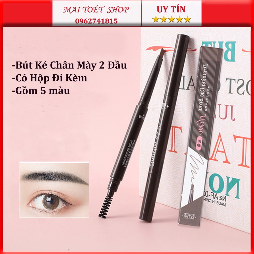 Chì Kẻ Mày 02 Đầu Drawing – Bút Kẻ Mày 2 Đầu Không Thấm Nước,lâu trôi và không bị lem | BigBuy360 - bigbuy360.vn