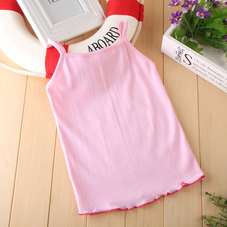 Áo Thun 2 Dây Bé Gái Cotton Hoạt Hình Ngộ Nghĩnh [A2D1]