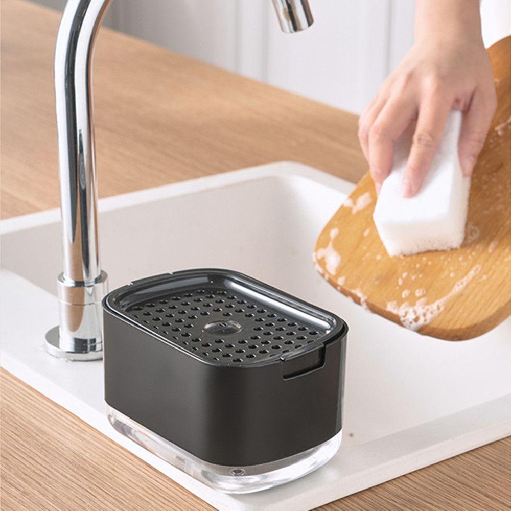 Hộp Đựng Xà Phòng Dạng Nhấn Tiện Dụng Cho Nhà Bếp