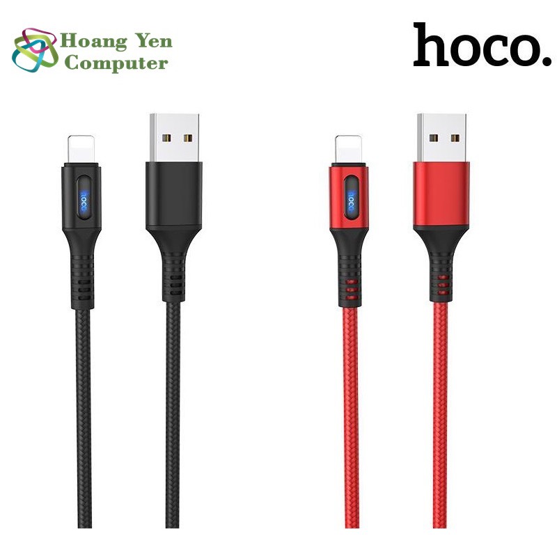 Cáp Sạc Nhanh LIGHTNING Hoco U79 Cho IPhone Dây Dù Dài 1.2M - BH 6 Tháng 1 đổi 1 (MÀU SẮC NGẪU NHIÊN)