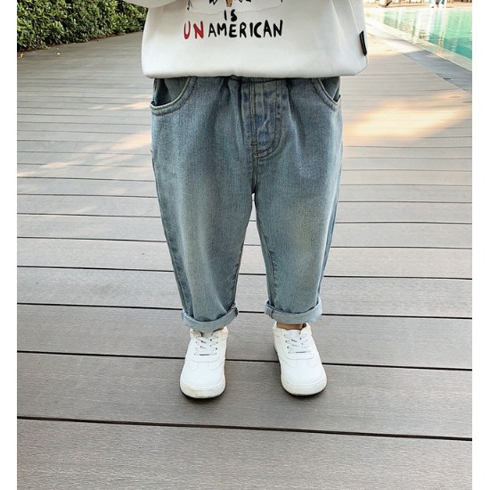 Quần jeans baggy bé trai