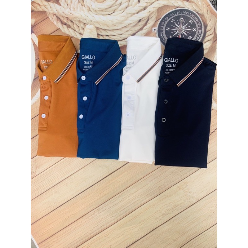 Áo polo nam cổ viền cao cấp