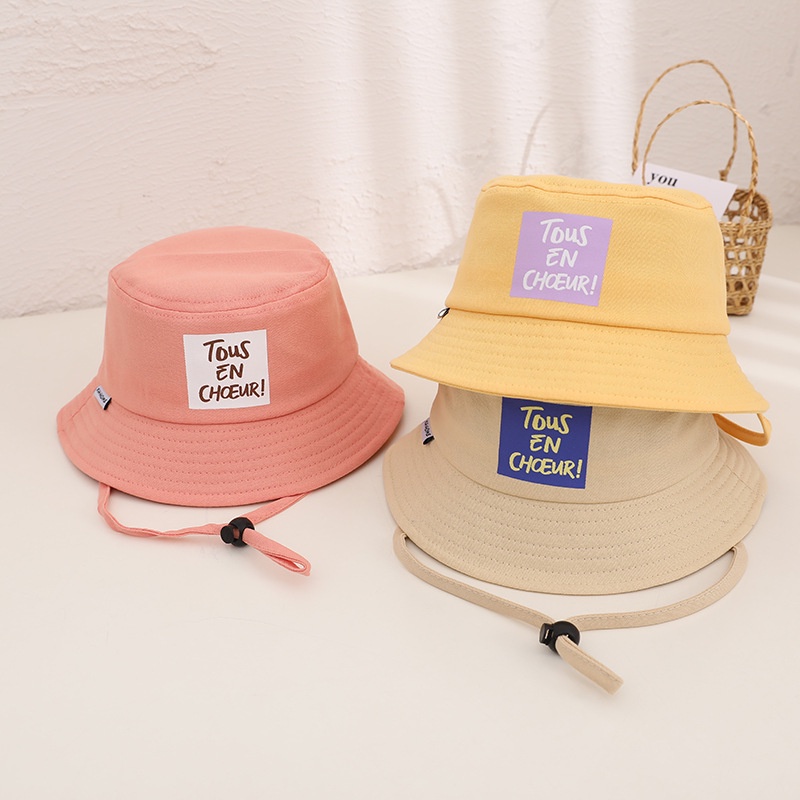 Nón Tai Bèo In Chữ tous Đơn Giản Đa Năng Cho Trẻ Em