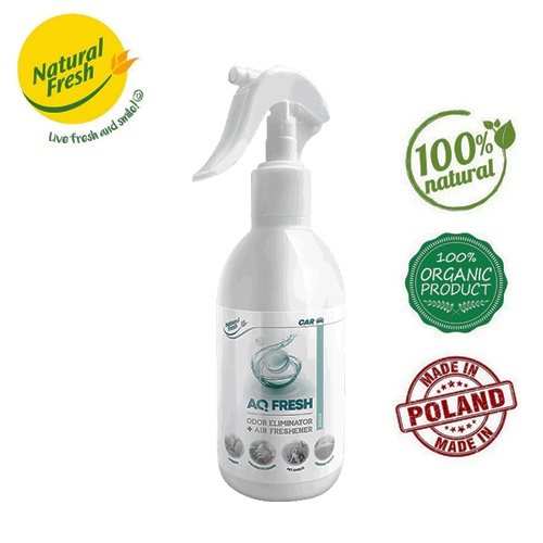 Bình Xịt Khử Mùi Hôi Xe , Làm Mát Không Khí Natural Fresh AQ Fresh 250ml