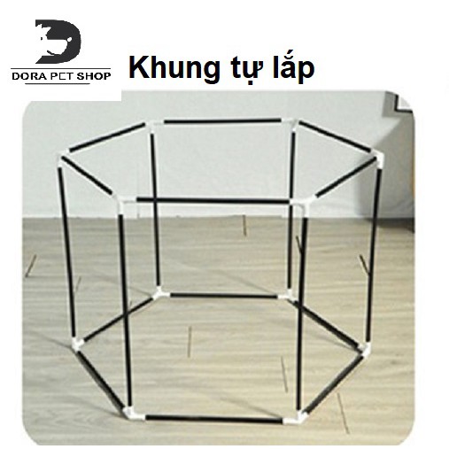 Kèm phụ kiện -NHÀ CHUỒNG CHO CHÓ MÈO- NHÀ NẰM Ổ- QUÂY CHUỒNG ĐẺ CHÓ MÈO