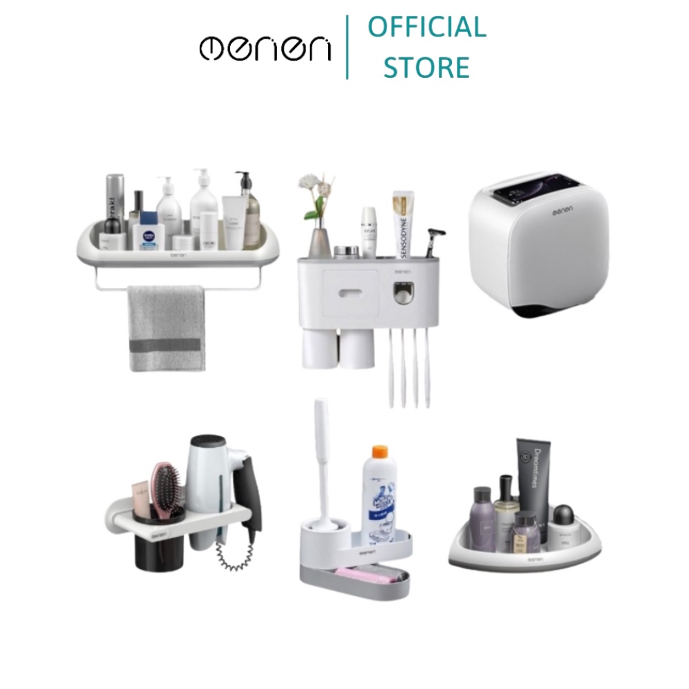Phụ Kiện Nhà Tắm Thông Minh OENEN Lắp Đặt Dán Tường Gạch Men