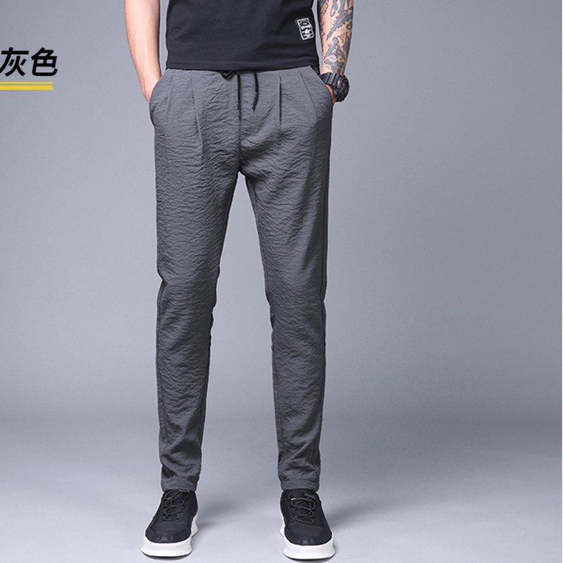 Quần Dài Thể Thao plus size M-5XL Phong Cách Hàn Quốc Cho Nam