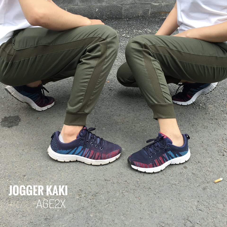 Quần Jogger kaki AGE2X - Quần Unisex cho cả nam và nữ | BigBuy360 - bigbuy360.vn