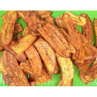 Gói 500gr chuối laba sấy mè gừng Đà Lạt