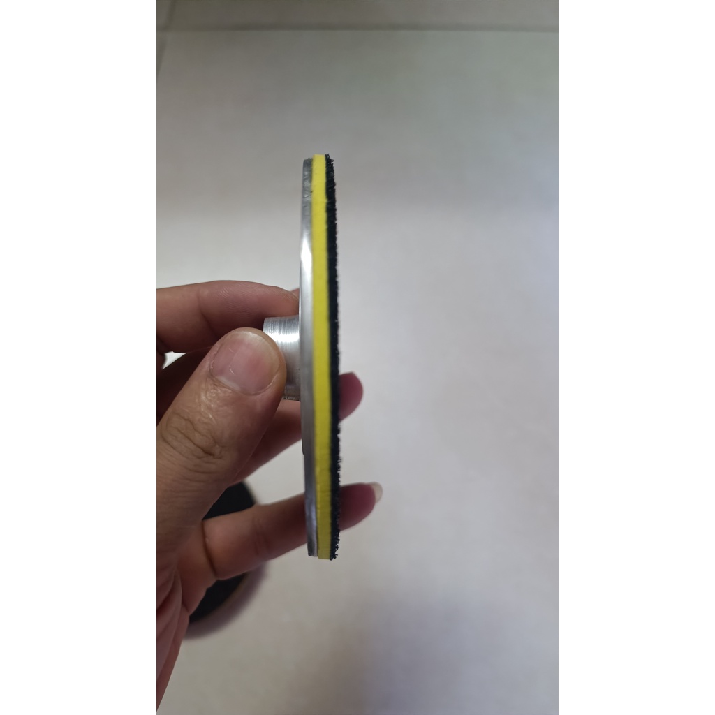 BÁT NHÔM ĐÁNH BÓNG 100mm có ren - ĐẾ NHÔM GẮN PHỚT ĐÁNH BÓNG