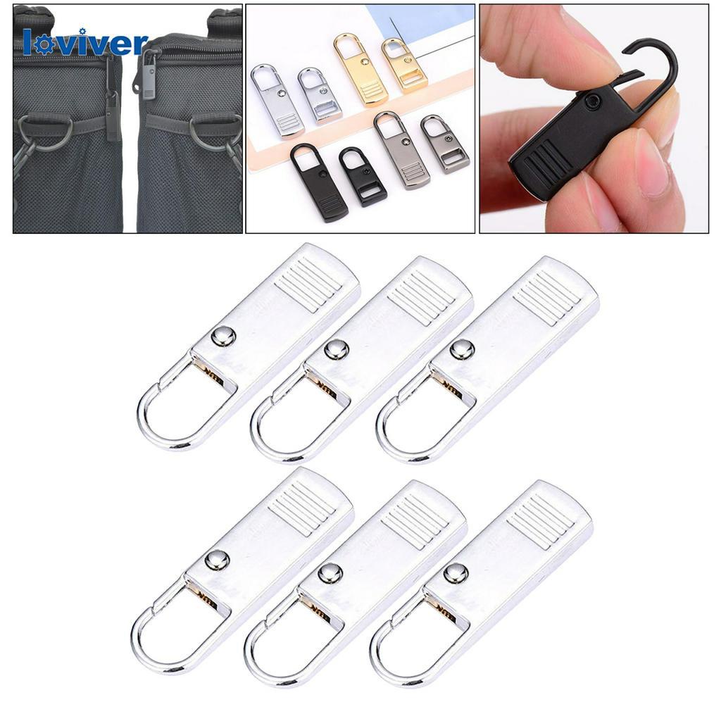 Bộ 6 Đầu Khoá Kéo Bằng Kim Loại