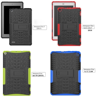 Ốp Lưng Nhựa Cứng 2 Trong 1 Cho Amazon Kindle Fire Hd 7 (2017) Fire Hd8 (2020 2016 2017 2018) 8plus Fire Hd10 (2019)