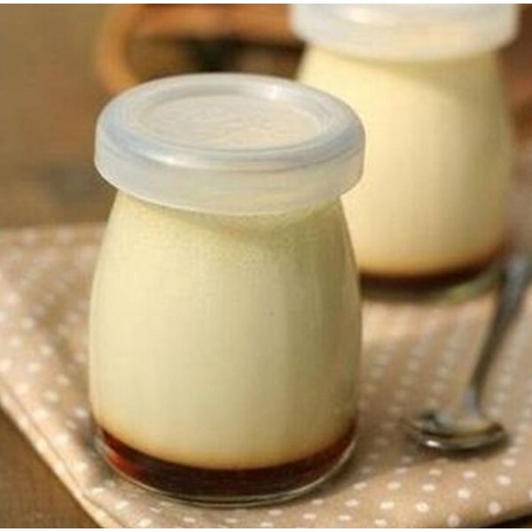 Hũ thuỷ tinh làm sữa chua, pudding, thạch cho bé