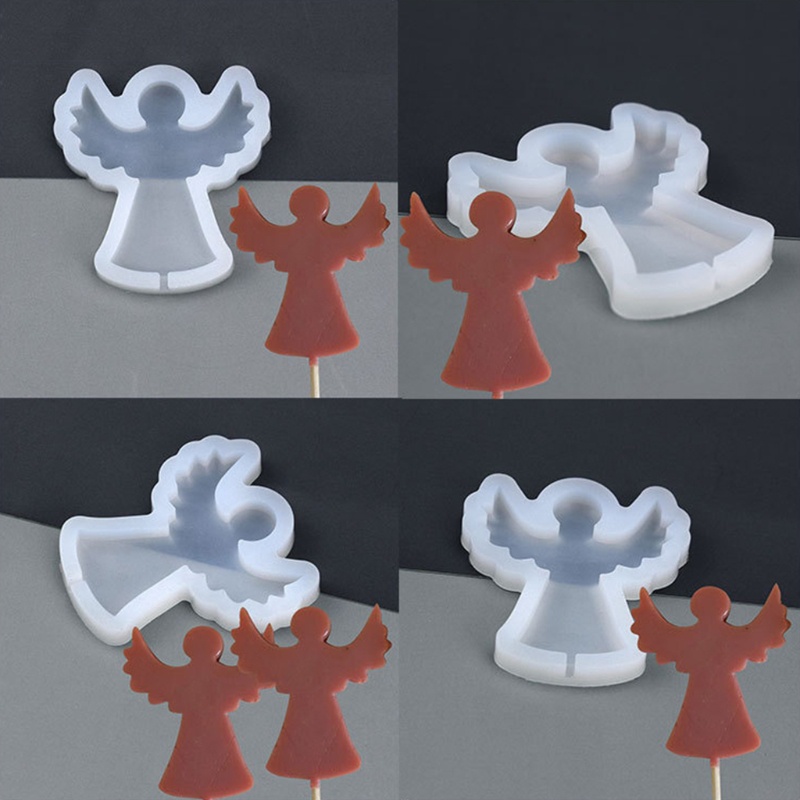 Khuôn Silicone Làm Kẹo Mút Hình Bướm Trứng Thỏ Cho Trẻ Em DIY Ba
