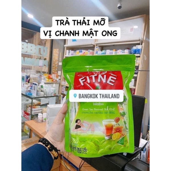 Trà Thảo Mộc Fitne Thái Lan Thanh Lọc Giảm C.â.n Vị Mật Ong