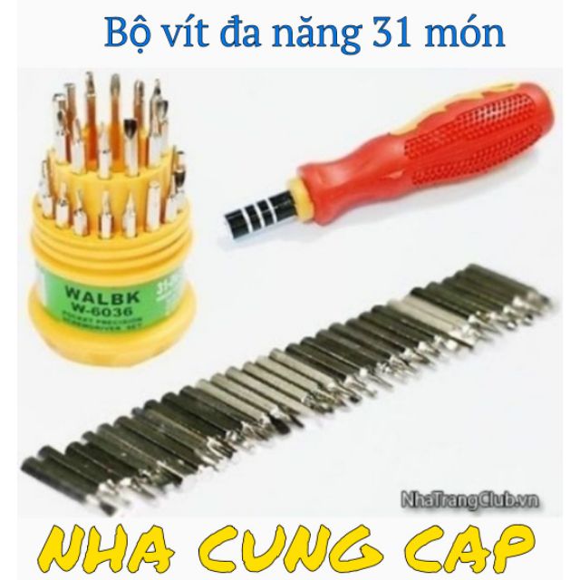 (GIÁ HỦY DIỆT) BỘ TÔ VÍT 31 MÓN ĐA NĂNG LOẠI 1