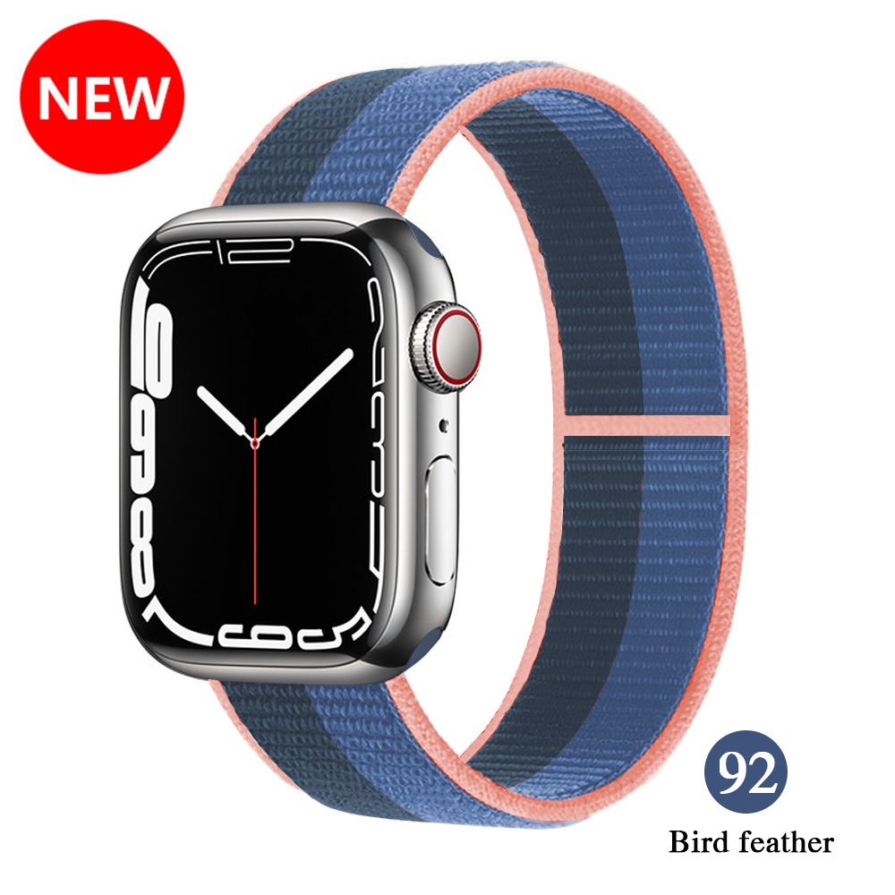 Dây Đeo Nylon Cho Đồng Hồ Thông Minh Apple Watch Series 765 45Mm 41mm44mm 40Mm Iwatch 4 3 42Mm 38Mm