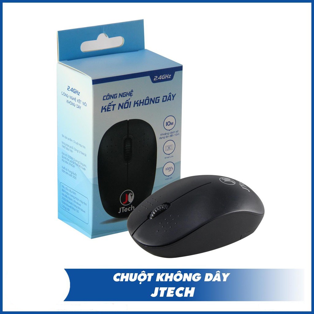 Chuột không dây giúp thao tác điều khiển trên các thiết bị như Tivi Box, PC, Smart TV
