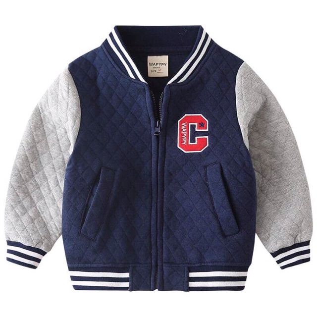 Áo nỉ trần trám bé trai