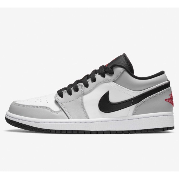 Giày Jodan Nike Xám Đỏ Thấp Cổ , JD1 Xám ĐỎ Cổ Thấp Full Box | BigBuy360 - bigbuy360.vn