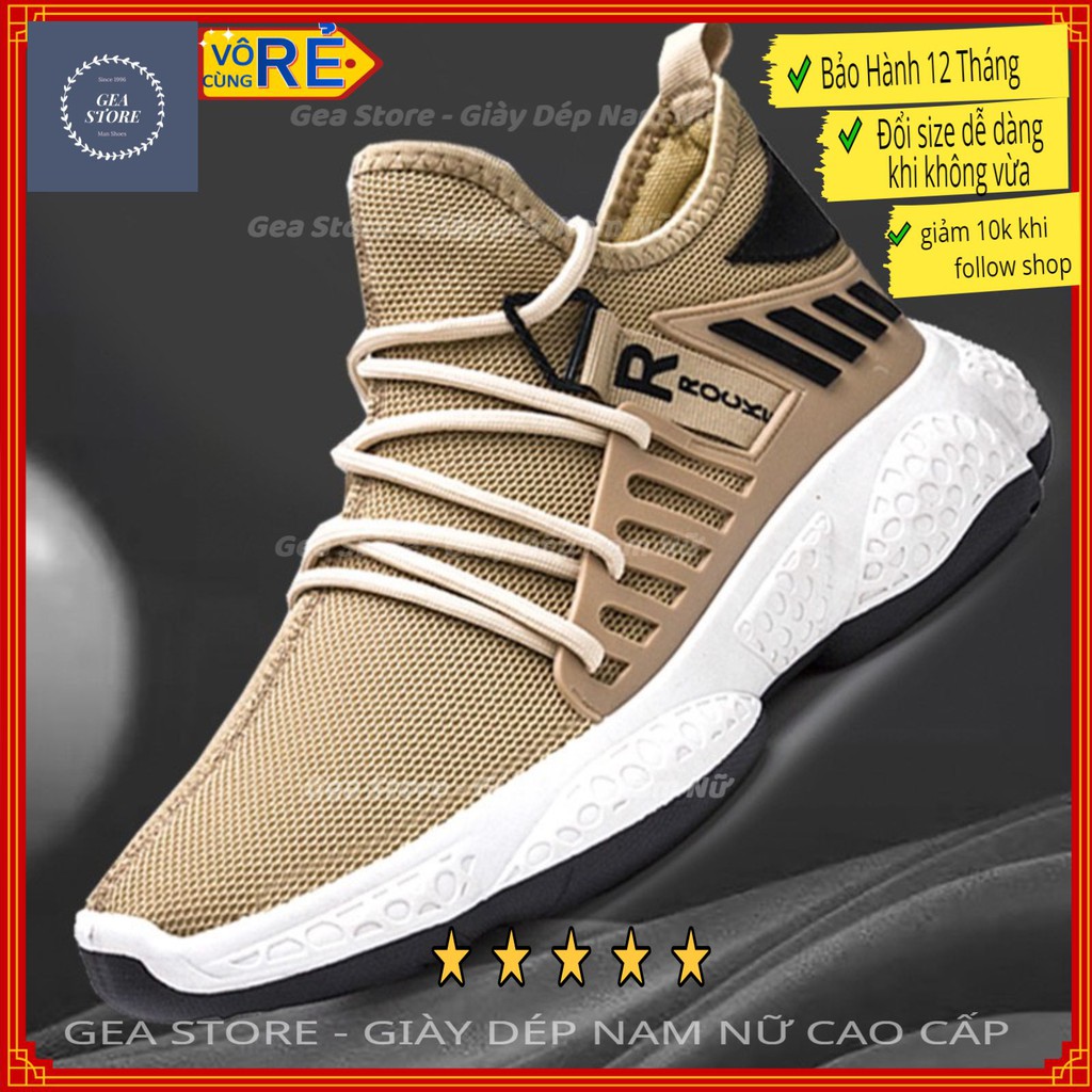 Giày thể thao nam chữ R gea, Giày tập gym, đánh bóng chuyền tăng chiều cao đẹp cao cấp, thoáng mát chân - Mã GEATT02 | BigBuy360 - bigbuy360.vn