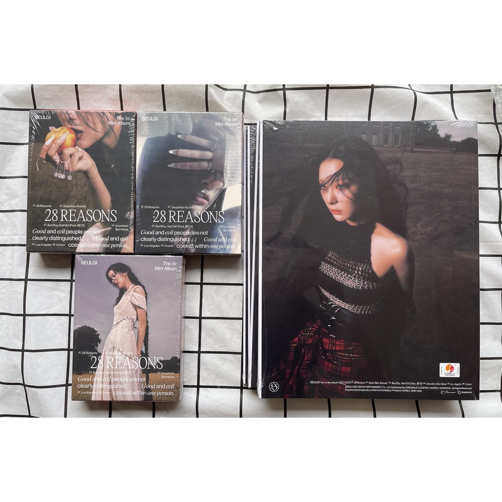 Sẵn album Red Velvet Seulgi 28 Reasons nguyên seal