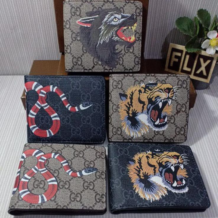 Ví Gucci In Hình Rắn / Hổ Cá Tính Độc Đáo