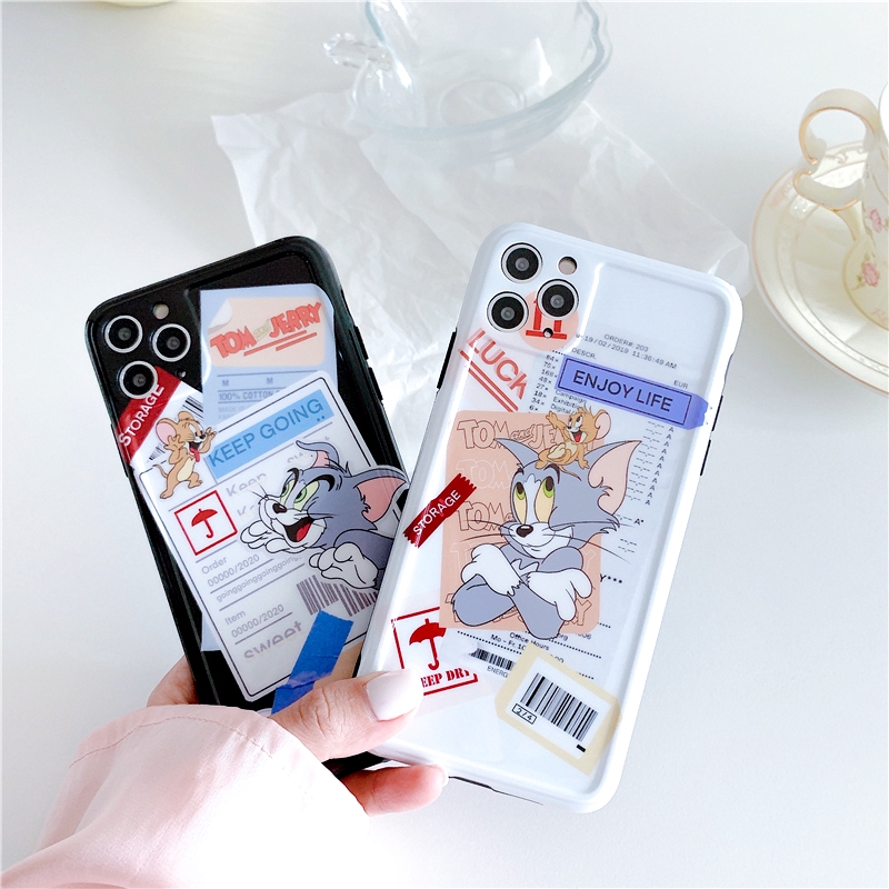 Ốp iphone - Ốp lưng imd new Tom và Jerry nhãn dán 6/6s/6splus/7/8/7plus/8plus/x/xs/xsmax/11/11promax - Awifi Case V4-3 | BigBuy360 - bigbuy360.vn