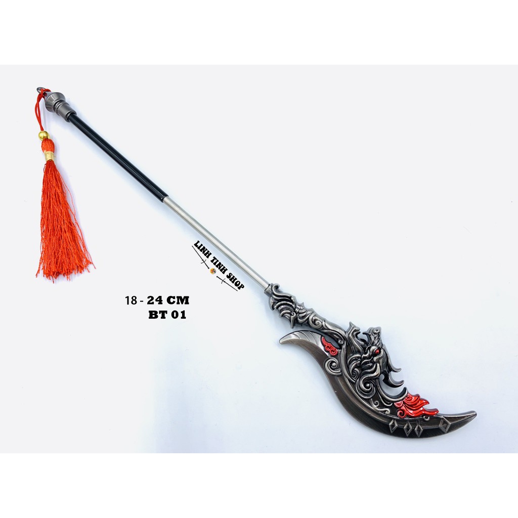 Mô hình trưng bày thương - đao tam quốc
