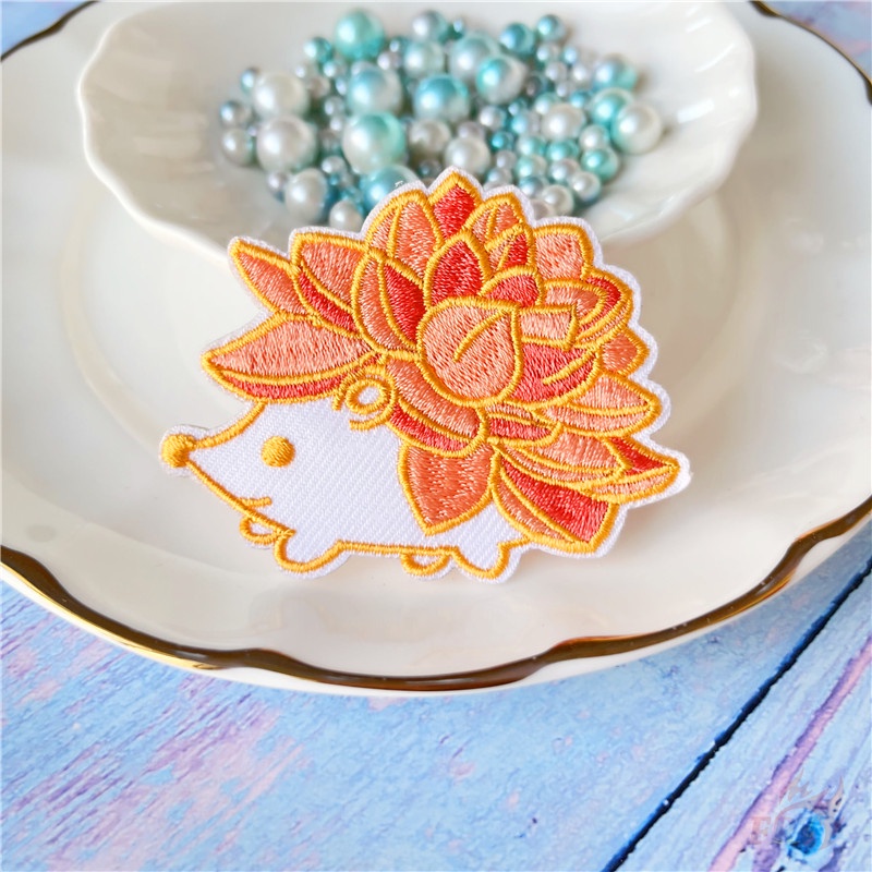 ☸ Miếng Vá Ủi Quần Áo Hình Động Vật Ngọt Ngào ☸ 1 Sticker Ủi Thêu Hình Máy Tính